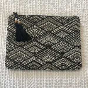 J Crew Woven Clutch